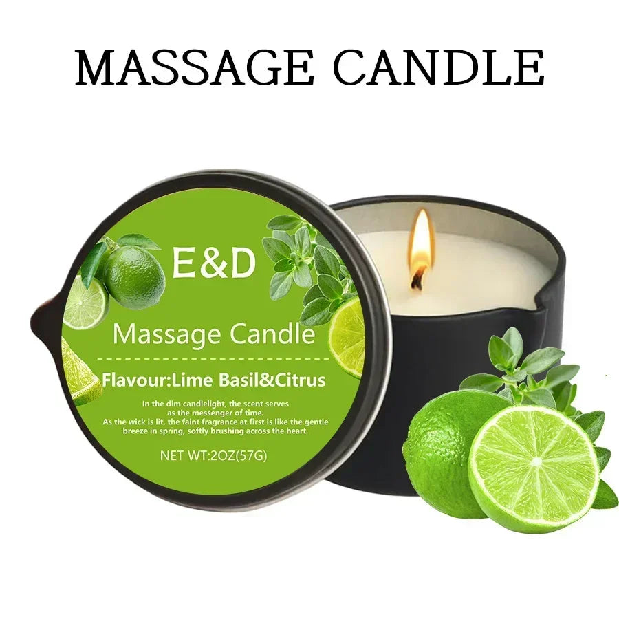 Luxury Massage Candle – Stress Relief - VitaalBoost