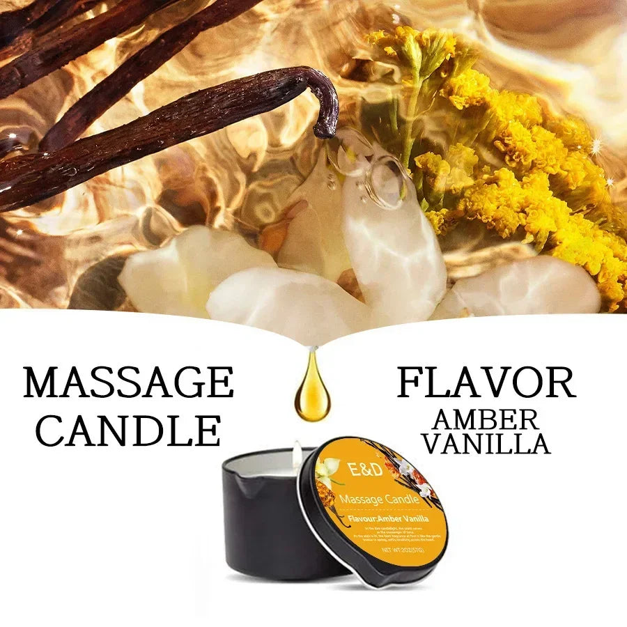 Luxury Massage Candle – Stress Relief - VitaalBoost