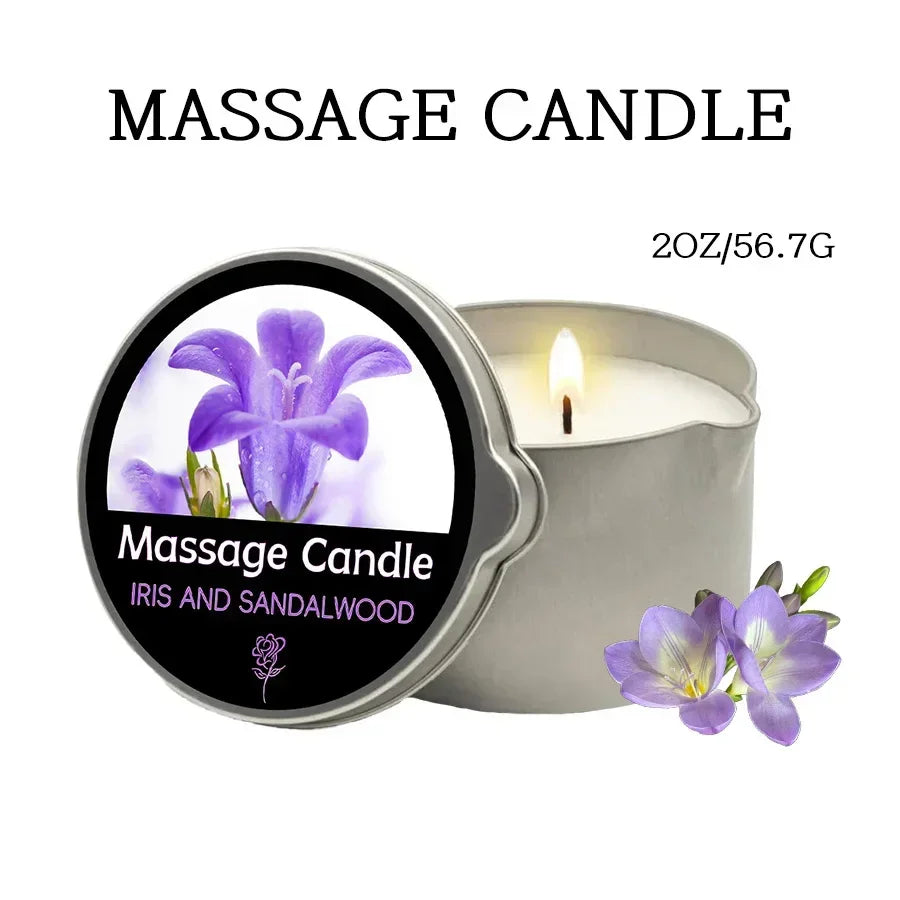 Massage Candle – 6 Essential Scents - VitaalBoost