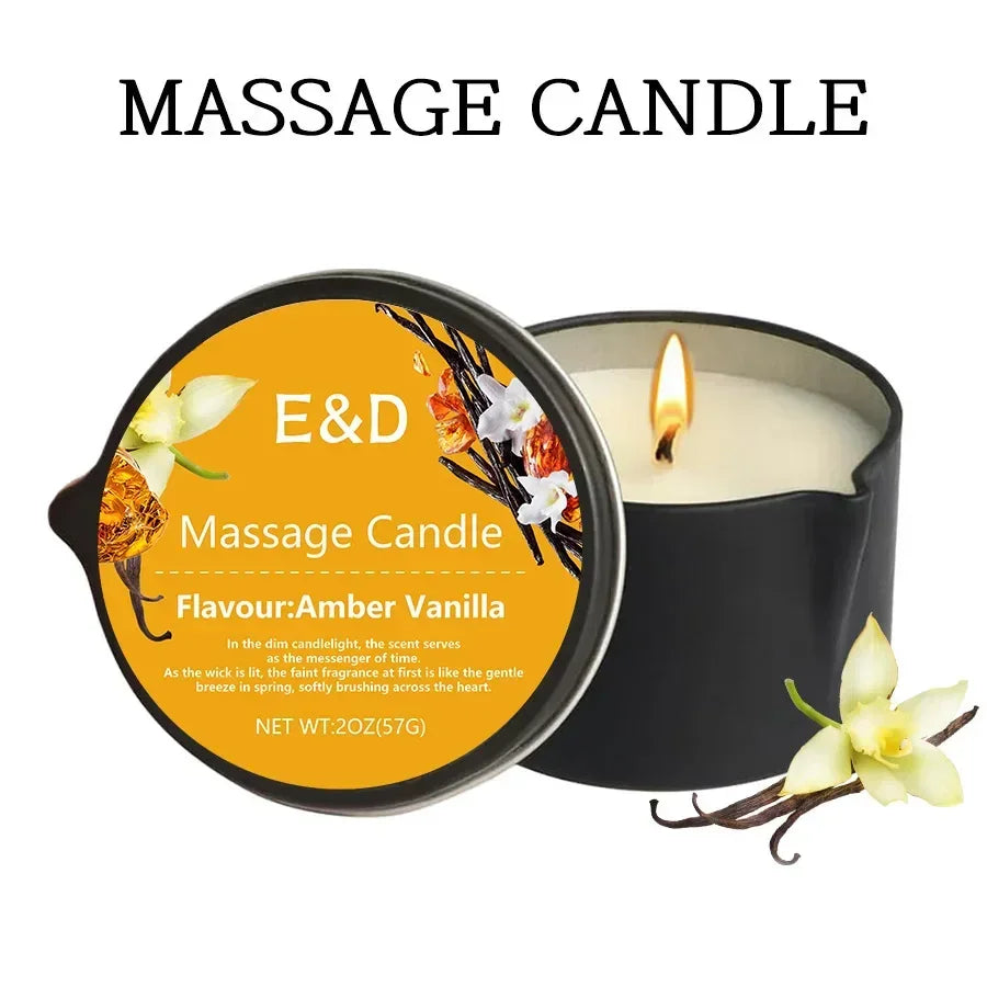 Luxury Massage Candle – Stress Relief - VitaalBoost