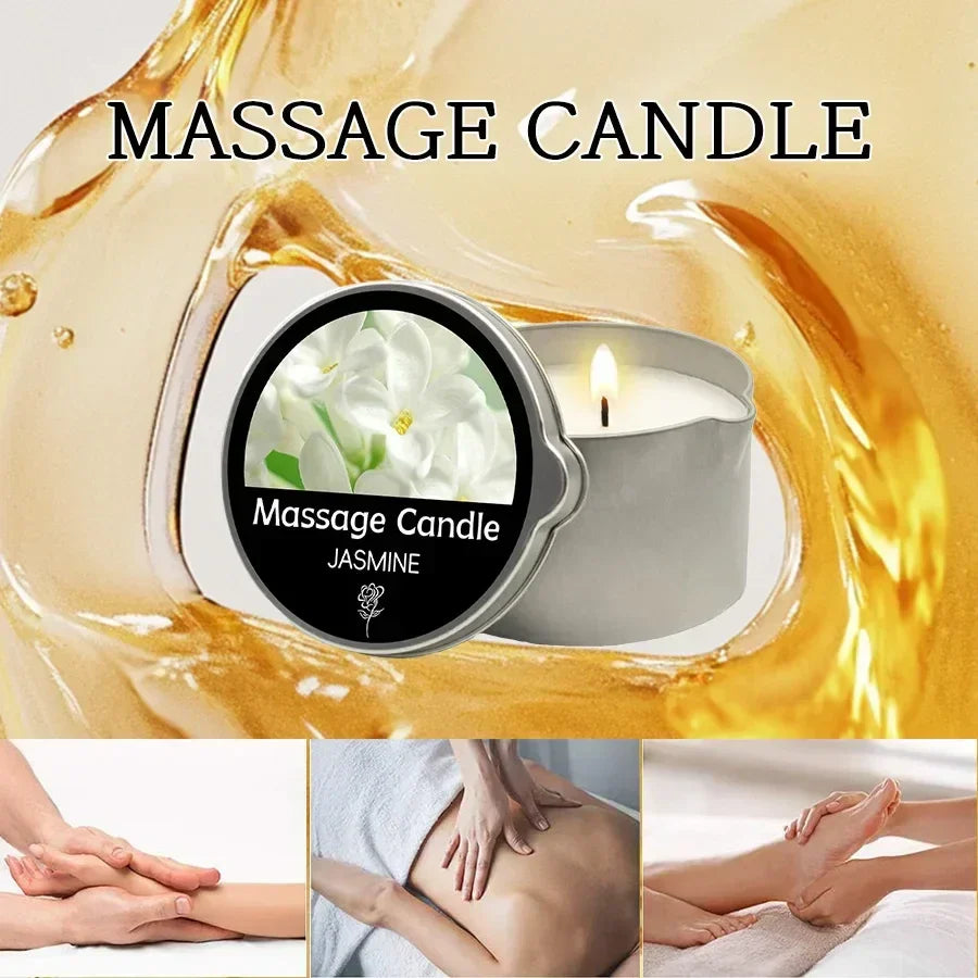 Massage Candle – 6 Essential Scents - VitaalBoost