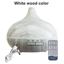 Wood Aroma Diffuser – 550ml LED & Remote - VitaalBoost