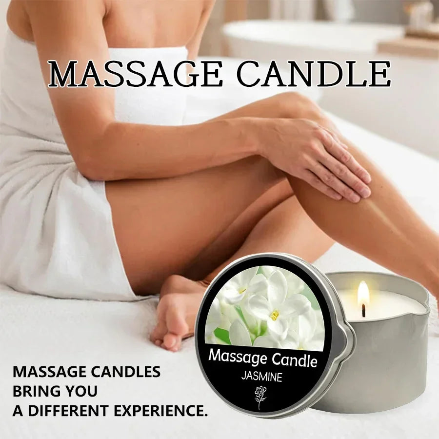 Massage Candle – 6 Essential Scents - VitaalBoost