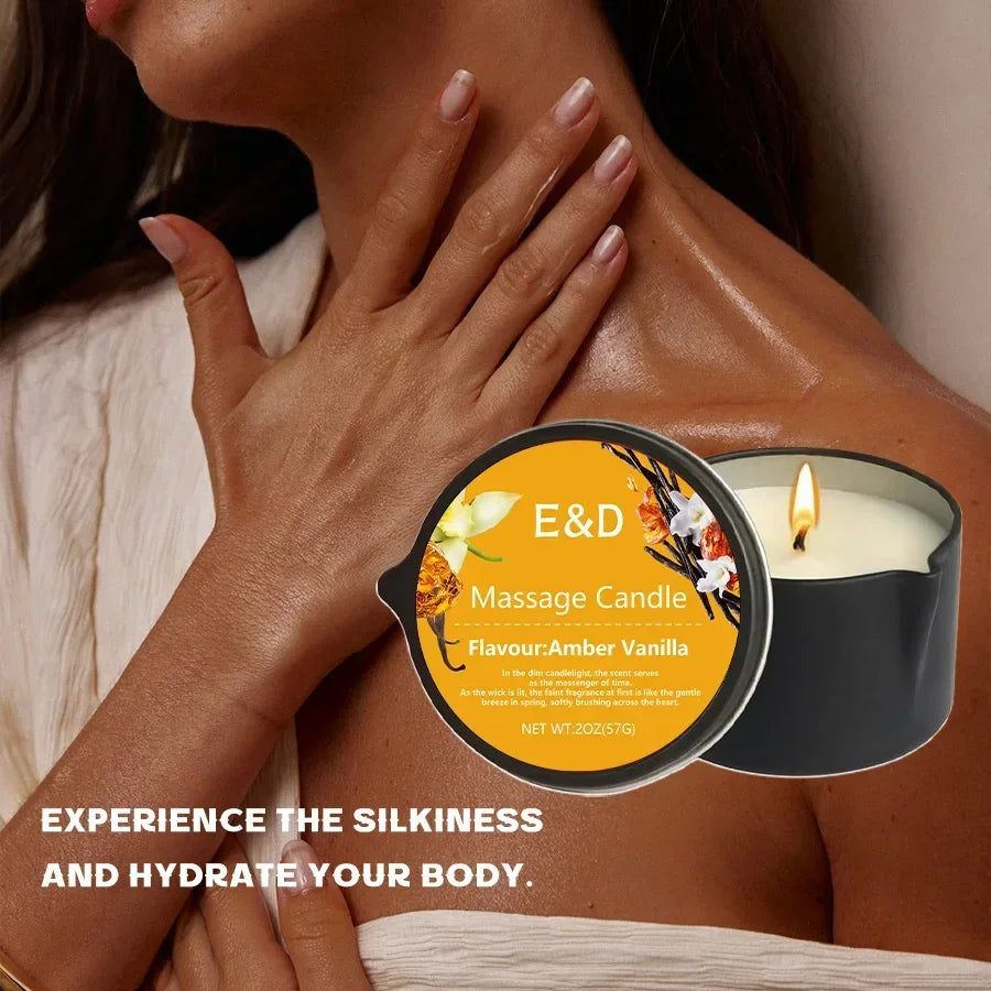 Luxury Massage Candle – Stress Relief - VitaalBoost